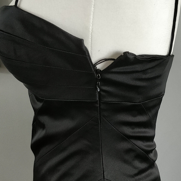 Cache little black dress satin looking size 6 - Picture 5 of 8